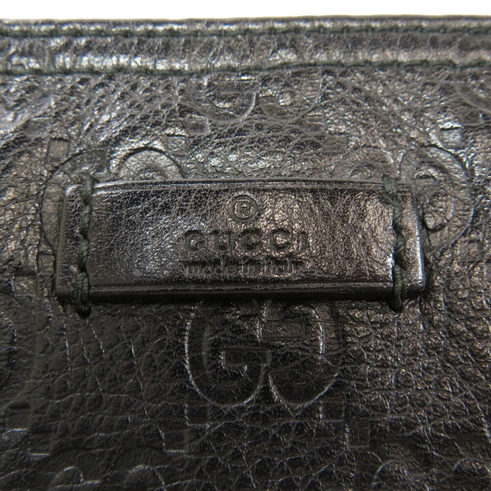 Gucci GG Leather Shoulder ssima Bag - Picture 8 of 11